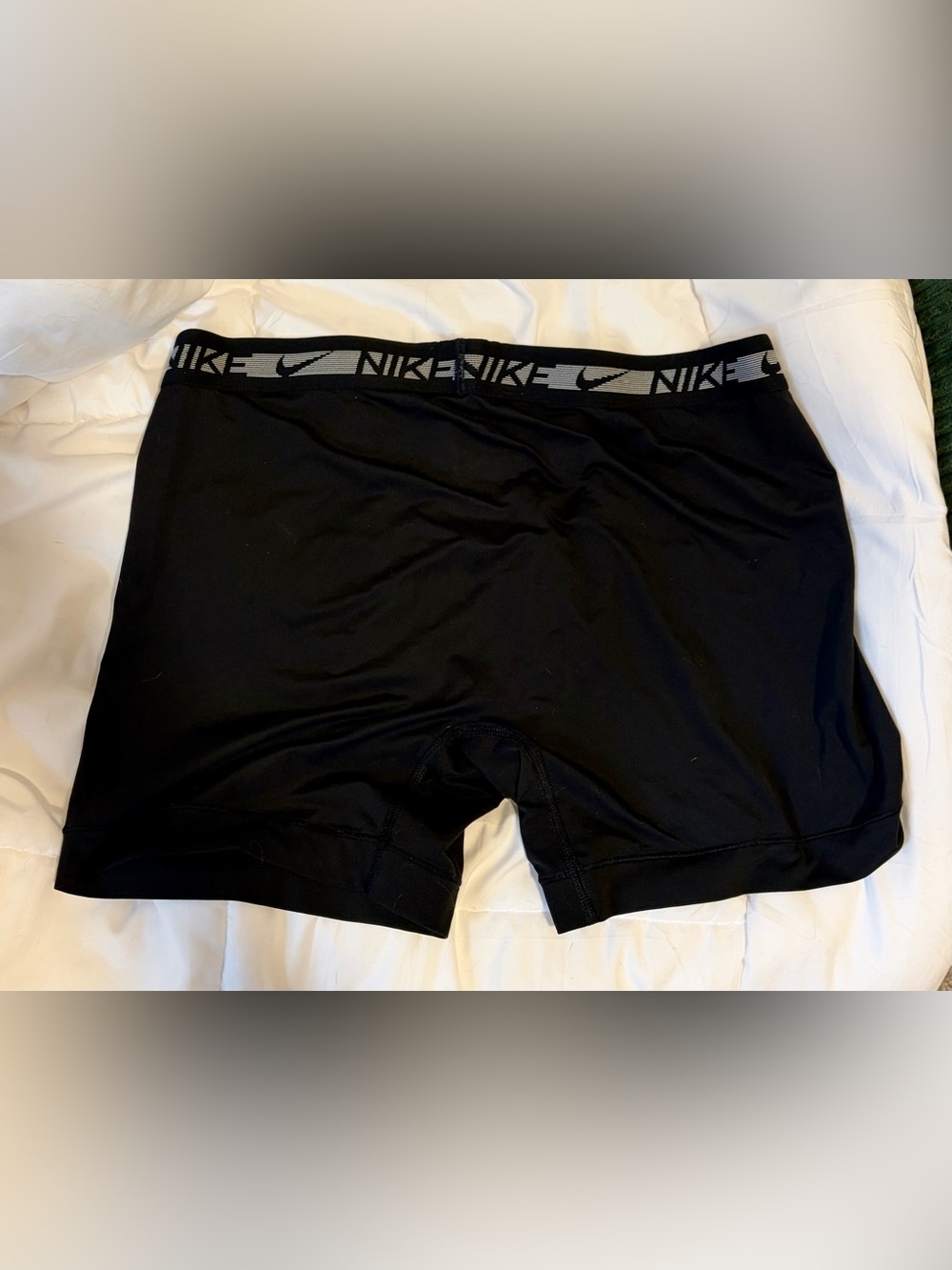 Nike Men’s Large Dri-FIT Performance Athletic Boxer Briefs Black - Picture 3 of 3